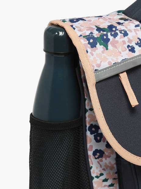 Satchel For Kids 2 Compartments Cameleon Blue actual BAS-CA35 other view 5