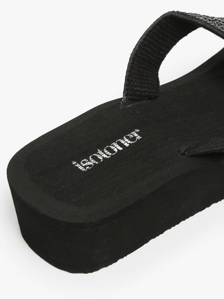 Nu-pieds à Talon Isotoner Noir women 94615 vue secondaire 2