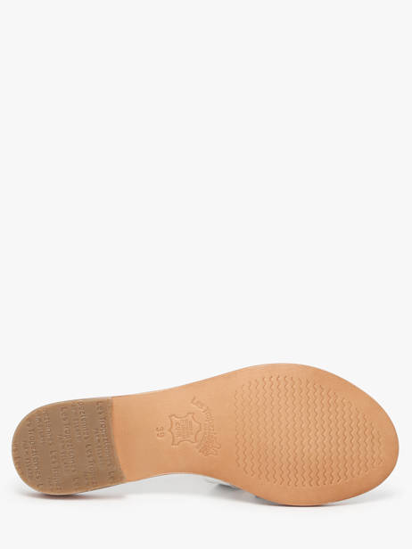 Mules Damia En Cuir Les tropeziennes Blanc women DAMIA vue secondaire 9