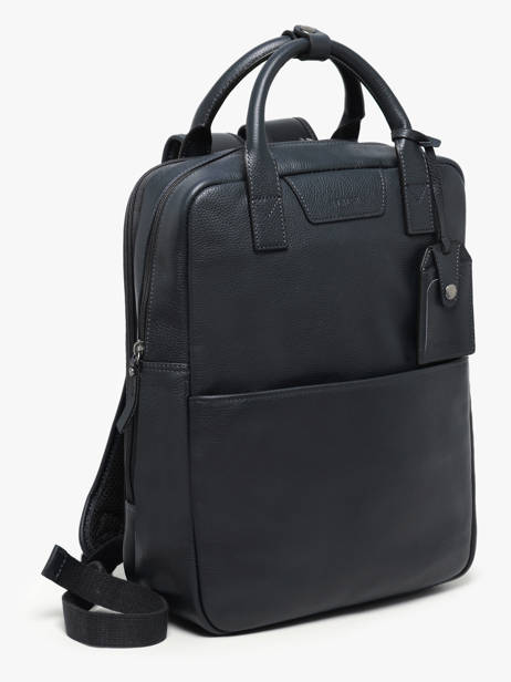 Leather Flandres Backpack Etrier Blue flandres EFLA8272 other view 2