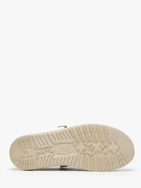 Mocassins Wally Braided Hey dude Vert men 4003 vue secondaire 3