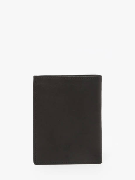 Leather Wallet Oil Etrier Black oil EOIL241 other view 3