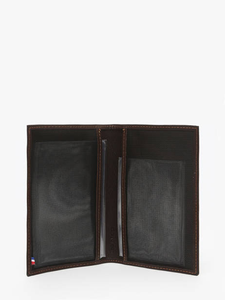 Wallet Oil Leather Etrier Brown oil EOIL429 other view 1