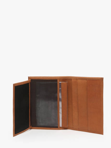 Leather Wallet Oil Etrier Brown oil EOIL528 other view 2