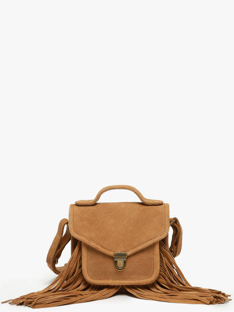 Shoulder Bag Folk Leather Paul marius Brown folk GEORXFOL