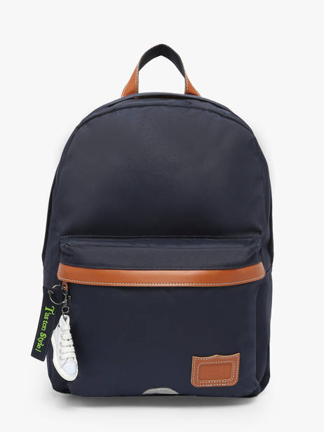 1 Compartment Backpack Tann's Blue les fantaisies g 62111