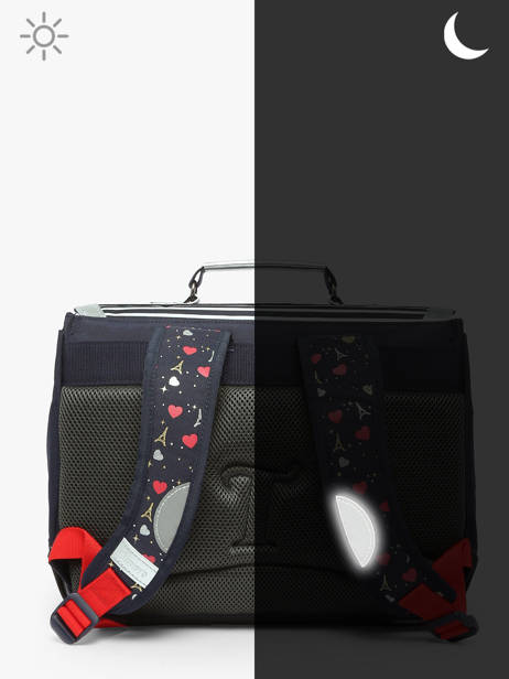 Cartable 1 Compartiment Tann's Bleu les fantaisies f 35321 vue secondaire 5