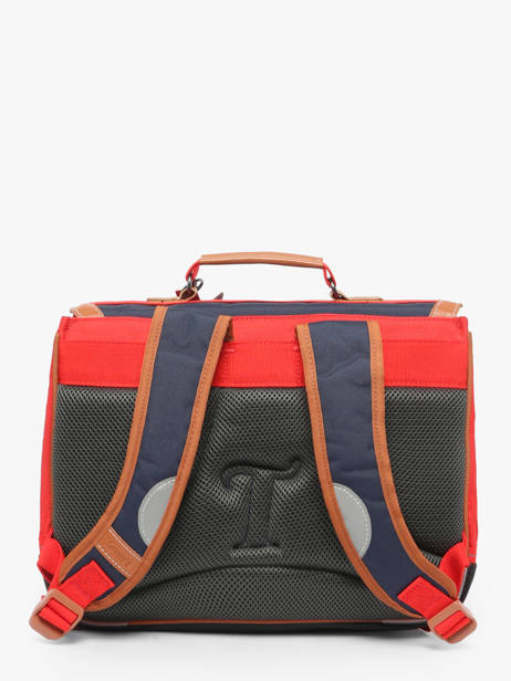 Cartable 1 Compartiment Tann's Rouge les fantaisies g 35124 vue secondaire 4