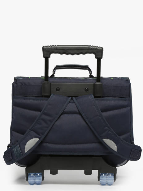 Cartable à Roulettes 2 Compartiments Tann's Bleu les fantaisies g 42142 vue secondaire 4
