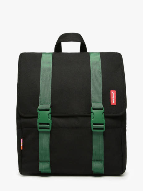 1 Compartment Backpack Hello hossy Black cool kids MADU