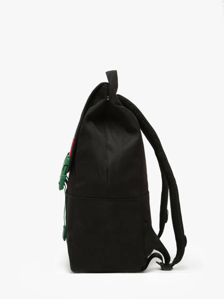 1 Compartment Backpack Hello hossy Black cool kids MADU other view 2