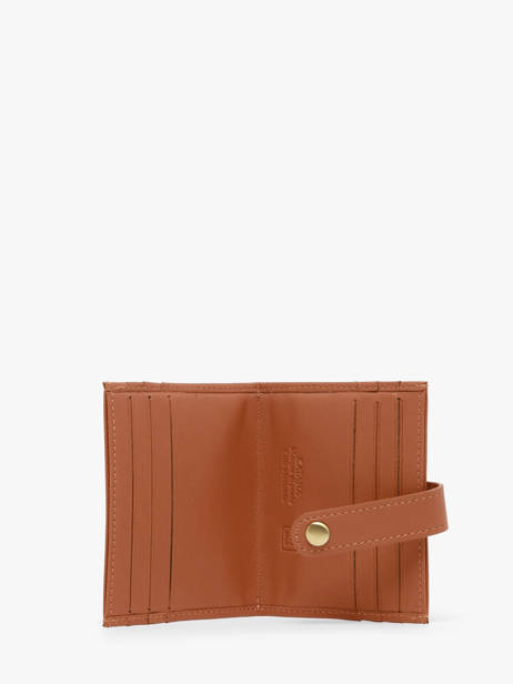 Card Holder Marina Leather Katana Brown marina 753130B other view 1