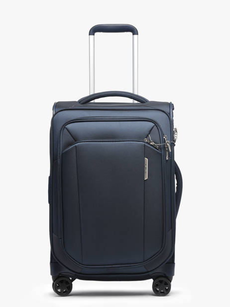 Expandable Cabin Luggage Samsonite Blue respark 143325