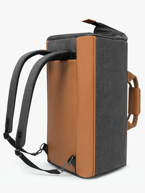 Cabin Duffle Bag Backpack Travel Cabaia Gray travel DUFFV2 other view 5