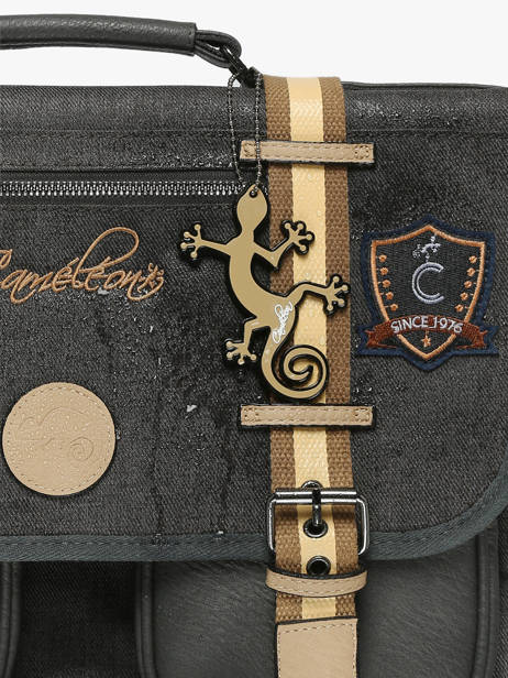 1 Compartment Backpack Cameleon Gray vintage urban SD30 other view 6