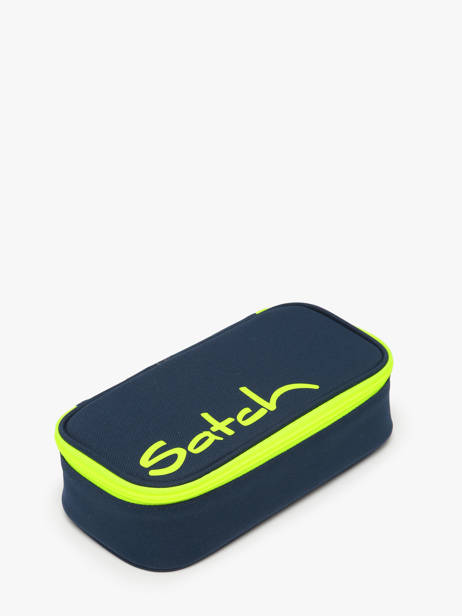 Pouch Pencil Case Satch Blue pencil case BSC other view 1