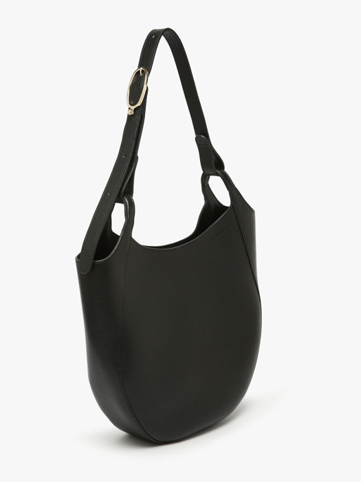 Longchamp Le foulonné Hobo bag Black