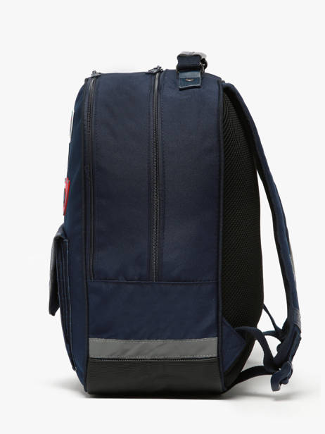 2-compartment Backpack Tann's Blue les fantaisies g 74143 other view 2