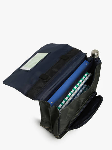 Cartable 2 Compartiments Tann's Vert les fantaisies g 33277 vue secondaire 3