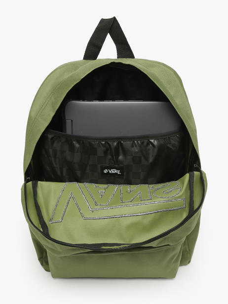 1 Compartment Backpack Vans Green backpack VN000H4Z other view 2