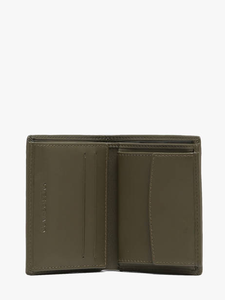 Wallet Smooth Leather Yves renard Green smooth 159 other view 1