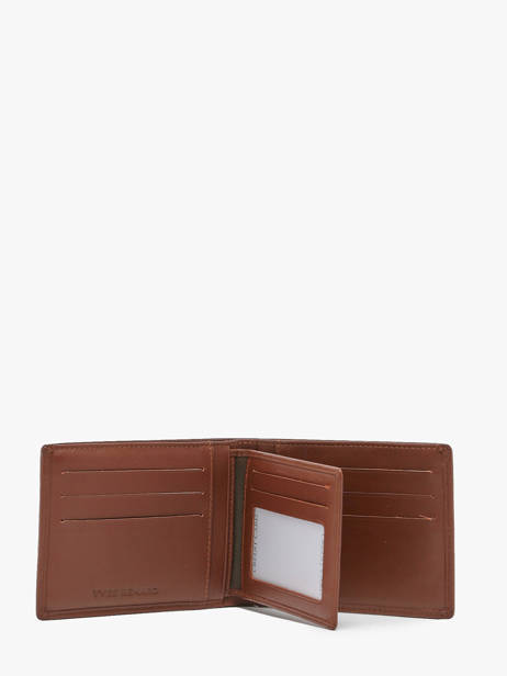 Wallet Smooth Leather Yves renard Brown smooth 1574 other view 1
