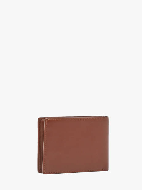 Wallet Smooth Leather Yves renard Brown smooth 1574 other view 2