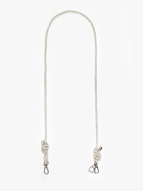 Bandoulière Amovible Strass Etrier Argent accessoires EACC413L vue secondaire 1