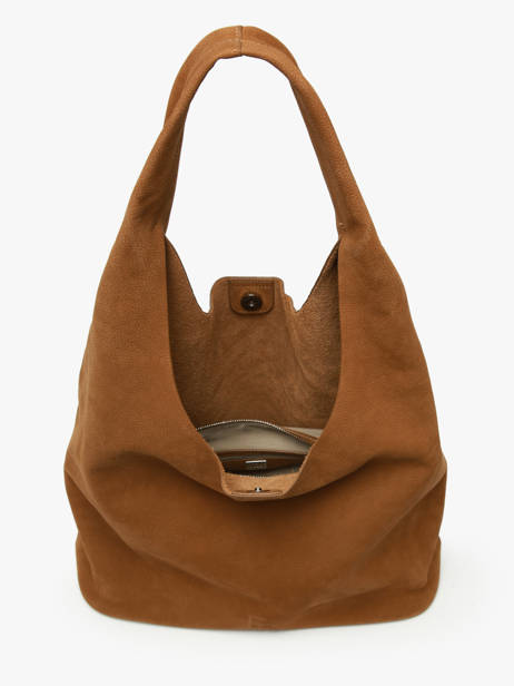 Hobo L Cavalier Nubuck Cuir Etrier Beige cavalier nubuck ECAN154L vue secondaire 3
