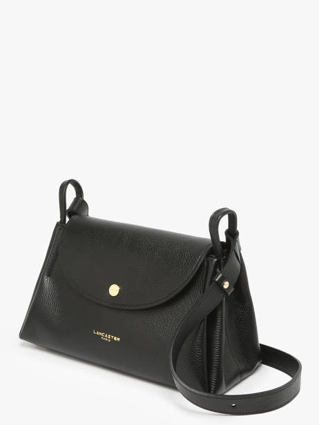 Shoulder Bag Accordeon Double Leather Lancaster Black accordeon double 89 other view 2