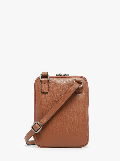 Sac Bandoulière Flandres Cuir Etrier Marron flandres EFLA728S vue secondaire 4