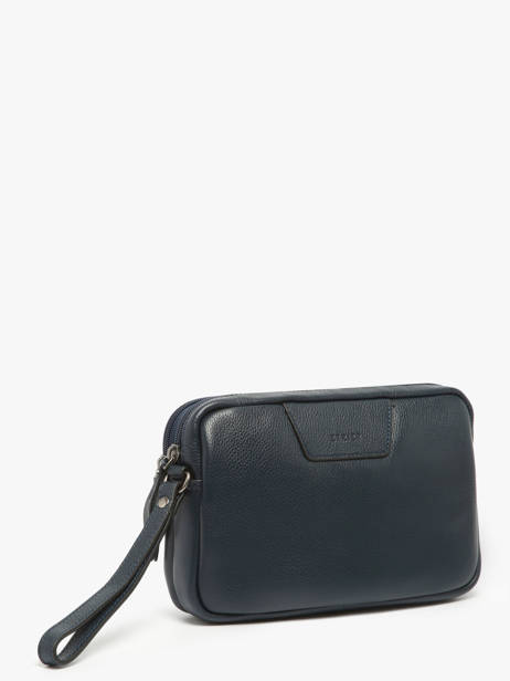 Leather Flandres Men's Pocket Etrier Blue flandres EFLA733S other view 2