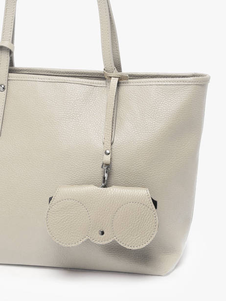 Sunglass Case Caviar Leather Milano Beige caviar CA25069 other view 1