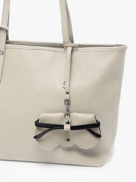 Sunglass Case Caviar Leather Milano Beige caviar CA25069 other view 2