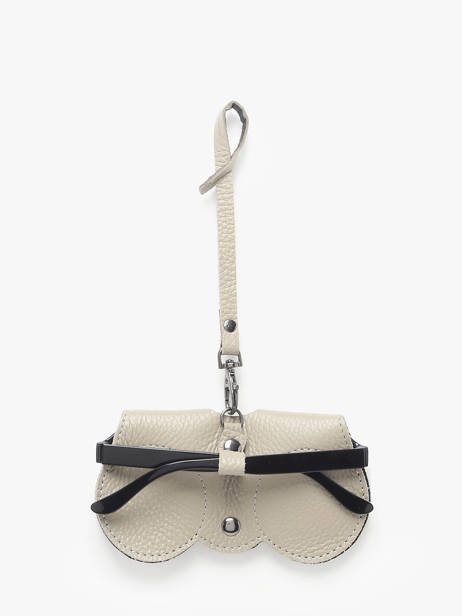 Sunglass Case Caviar Leather Milano Beige caviar CA25069 other view 3