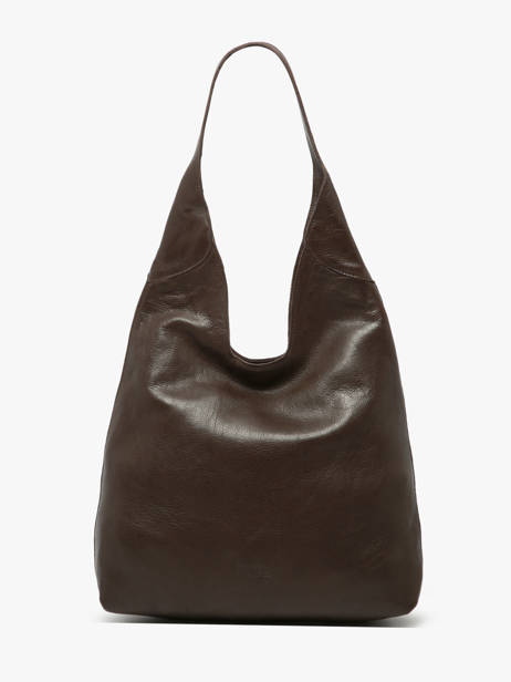Shoulder Bag Cow Leather Basilic pepper Brown cow BCOW2M