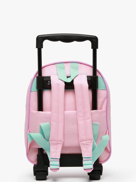 Mini Wheeled Schoolbag Lilo & stitch Pink great escapes 79500304 other view 4