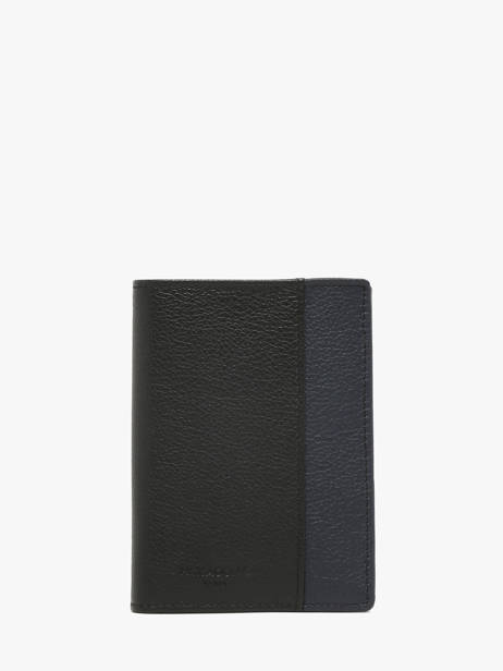 Wallet Duo Leather Hexagona Black duo 687811