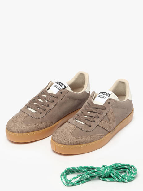 Sneakers Berlin En Cuir Victoria Marron women 1126229 vue secondaire 2