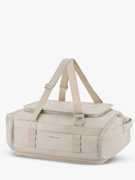 Lisbon Duffle Backpack Small Kapten and son Beige backpack LISBONDU other view 2