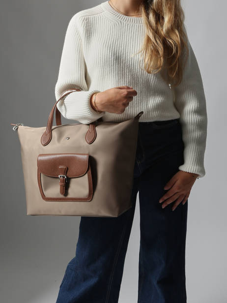 Sac à Main Kiana Nylon Hexagona Beige kiana 1720182 vue secondaire 1