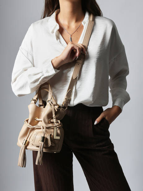 Sac Seau S Premier Flirt Cuir Lancel Beige premier flirt A10109 vue secondaire 1