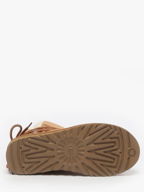 Boots In Leather Ugg Beige women 1171530 other view 6