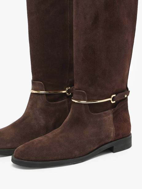 Split Leather Riding Boots The icona Brown women EMMA65 other view 3
