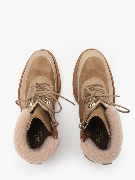 Boots In Leather Alpe Brown women 54967109 other view 3