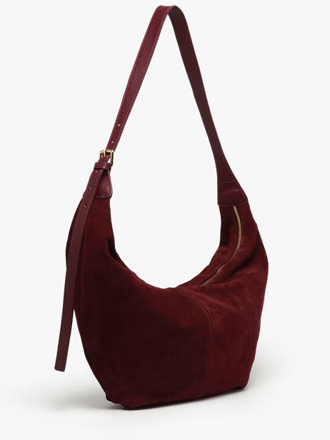 Shoulder Bag Velvet Caviar Leather Milano Red velvet caviar VC25091 other view 2