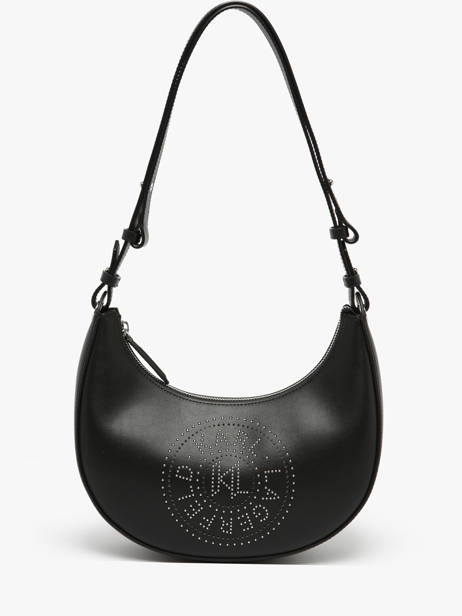 Shoulder Bag K Circle Leather Karl lagerfeld Black k circle A4W30069