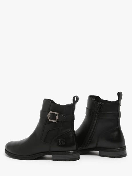 Bottines En Cuir Tt. bagatt Noir women 40501010 vue secondaire 2