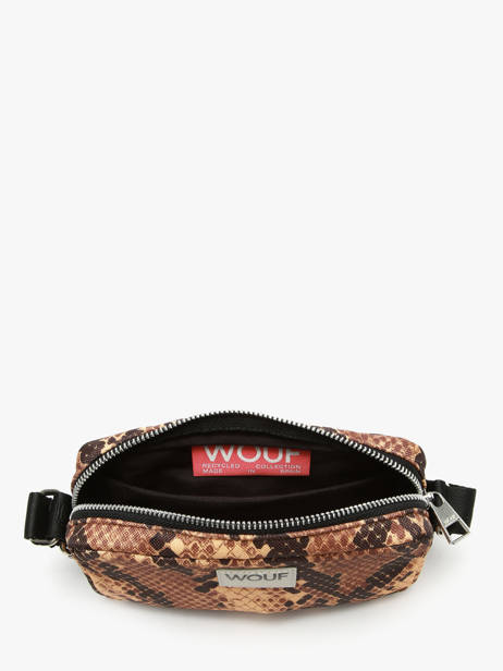 Shoulder Bag Boa Recycled Polyester Wouf Brown boa BM250016 other view 2