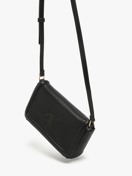 Shoulder Bag Bold Monogram Calvin klein jeans Black bold monogram 4F1027G other view 2